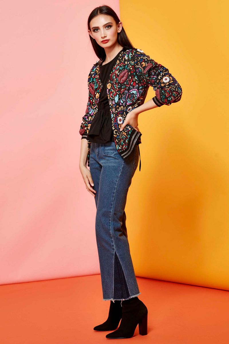 Take A Shine To Jacket
								, 			No Frills Love Top
								, 			Blues Jeans Baby Jeans