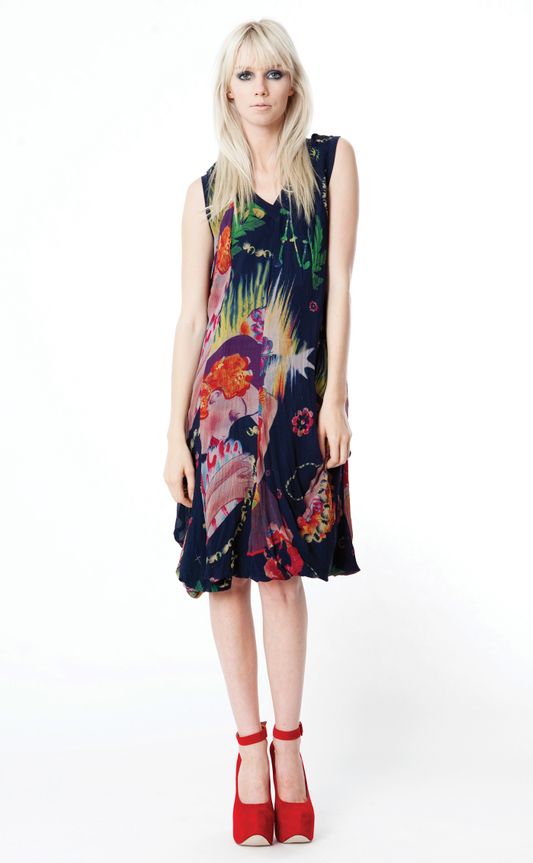 BLUE HAWAII 'NATURES BEST' DRESS