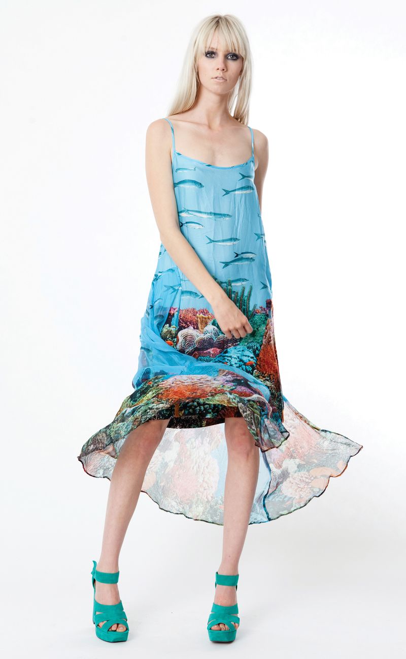 CORAL REEF 'ONE FISH -­ TWO FISH' DRESS