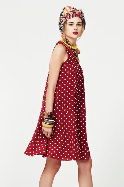 WHAT'S SPOT TO LIKE 'YOU DOT THE LOVE' DRESS