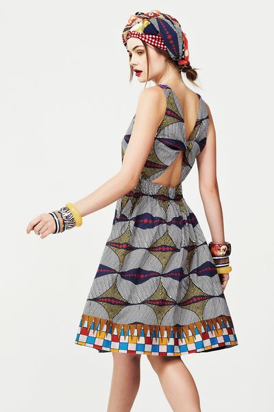 TRIBE AND GLORY 'GEO DE JANEIRO' DRESS