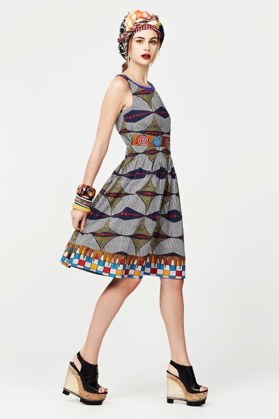 TRIBE AND GLORY 'GEO DE JANEIRO' DRESS