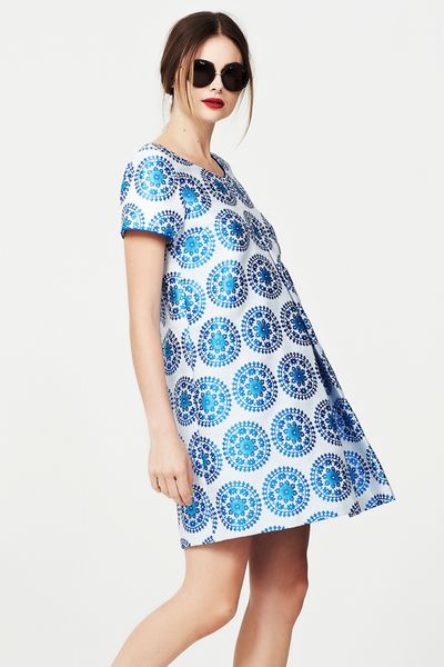 BLUE BREEZE 'A BALI SIGHT' DRESS