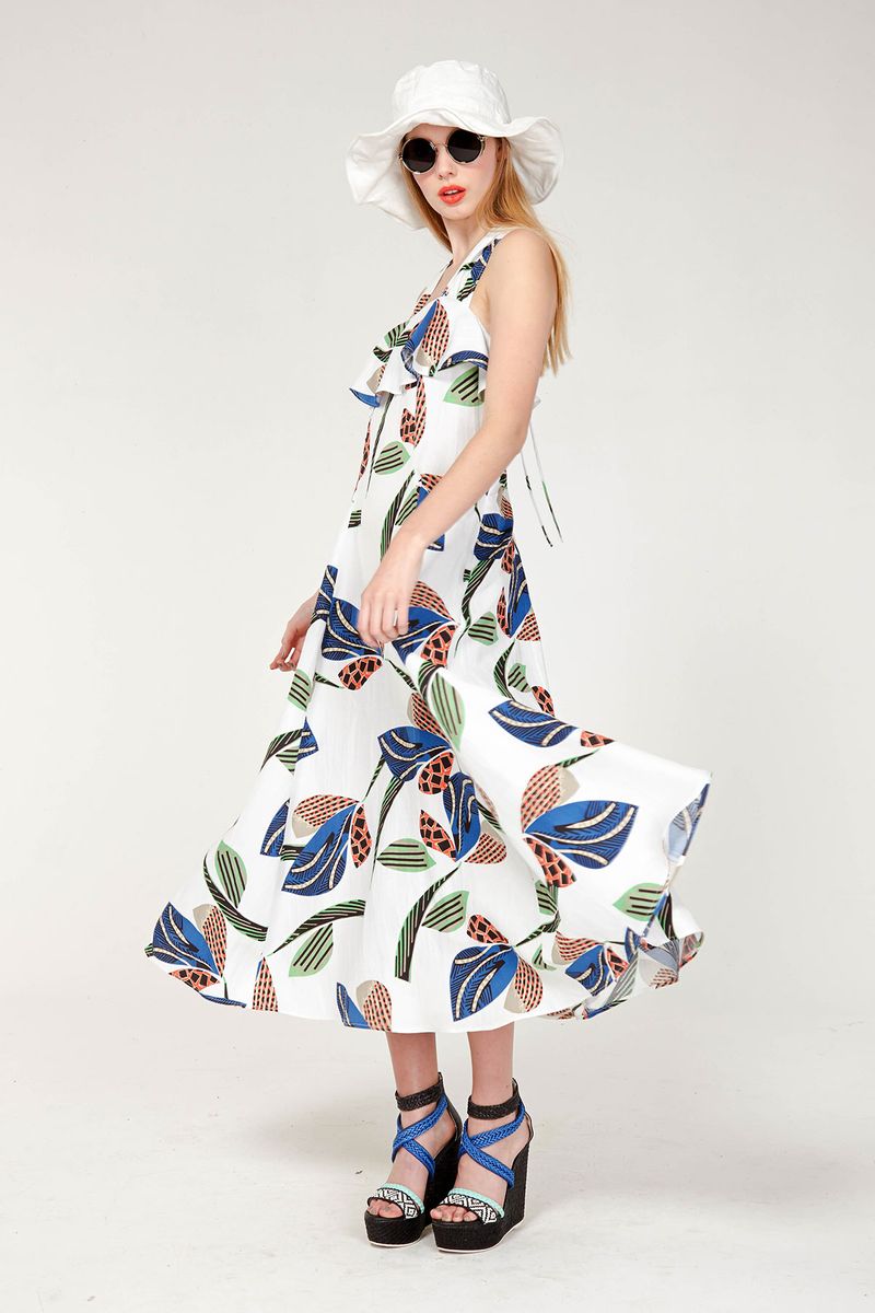 BE MORE PACIFIC 'TOP OF THE POPS' DRESS