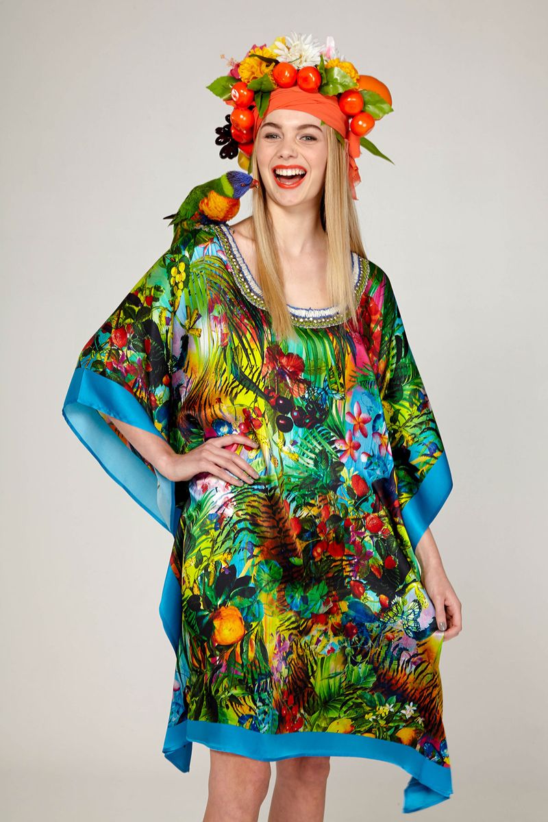 FREEDOM OF BEACH 'JUNGLE FEVER' KAFTAN