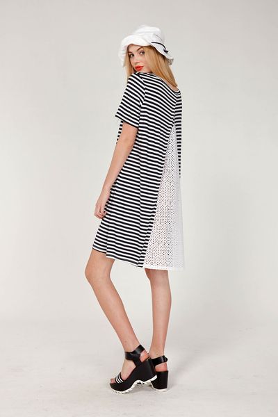 HYPE ME STRIPE 'SUNDAY DRESS' DRESS