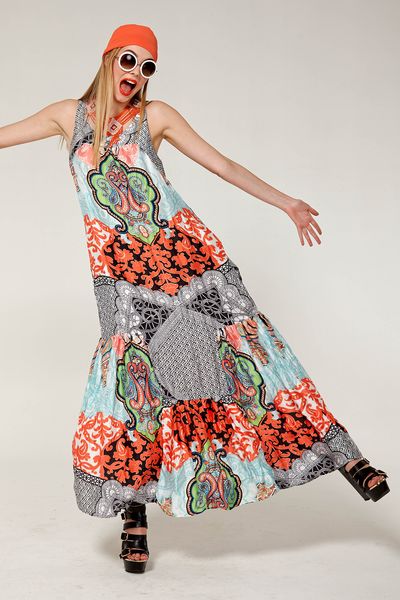 THE PAISLEY EFFECT 'MAXIN' RELAXIN' DRESS