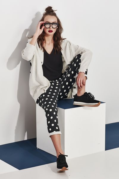 SEEING SPOTS GLASSES
								, 			COMET CLOSER CARDIGAN
								, 			SWAY, SWAY AWAY TOP
								, 			C'S ALL THAT PANT