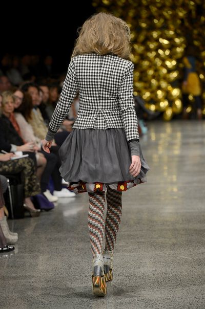 TIBETAN PICNIC 'CHECK IT OUT' JACKET
								, 			ANASTASIA 'SHADES OF GREY' TOP
								, 			MOROCCAN TILE 'BALLOON RIDE' SKIRT