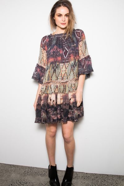 GREAT PLAINS 'LOST IN THE DESERT' DRESS