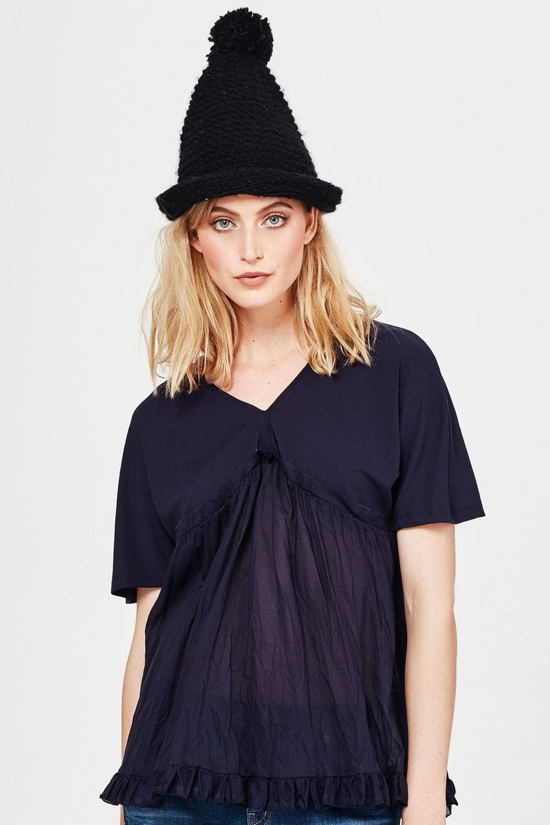 FOR THE COTTON GOOD 'KILL FRILL' TOP