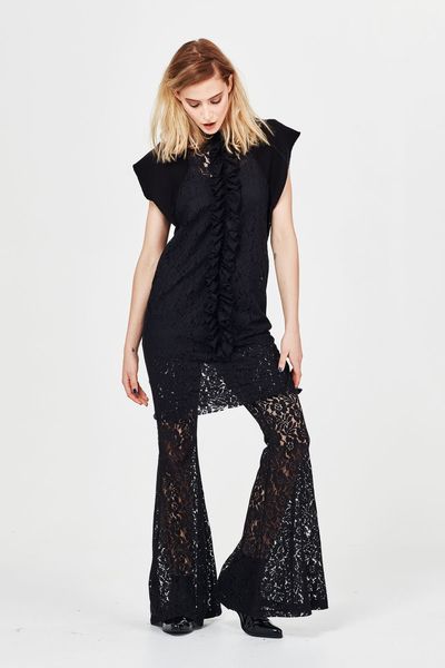 LACED UP 'HOW LACED IS YOUR LOVE' DRESS
								, 			LACED UP 'WEAR AND FLARE' PANT