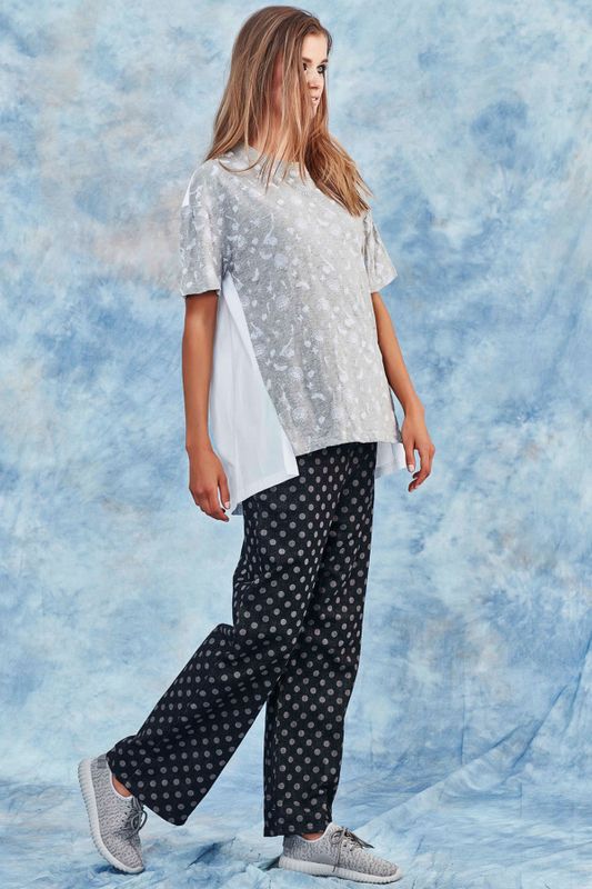 FLOCK STAR TOP
								, 			SPOT AMUSED PANTS