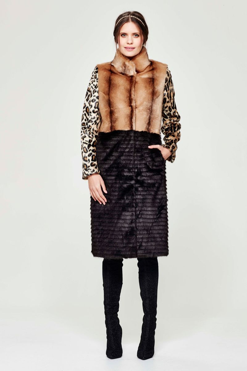 CAT'S CRADLE 'FUR DE-LIS' COAT