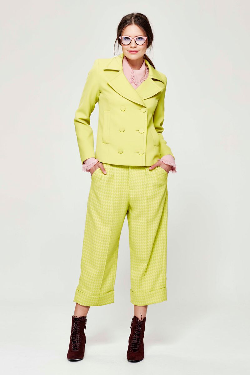 KEY LIME PIE 'LEMON DEADLY SINS' JACKET
								, 			PINKY RING 'SERIAL FRILLER' SHIRT
								, 			CITRUS TETRIS 'COR 'LIMEY' PANT