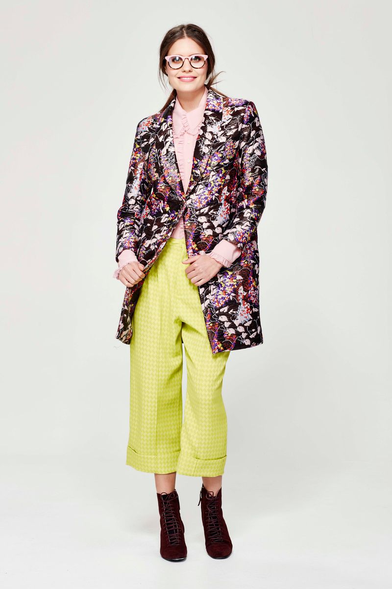 LOLLY SCRAMBLE 'HONEYMOON SWEET' COAT
								, 			PINKY RING 'SERIAL FRILLER' SHIRT
								, 			CITRUS TETRIS 'COR 'LIMEY' PANT