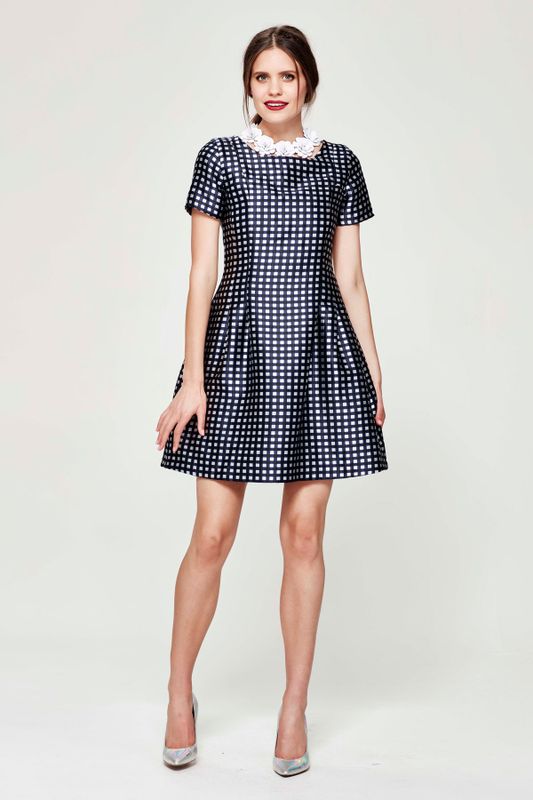 SPELL CHECK 'BLANK CHECK' DRESS