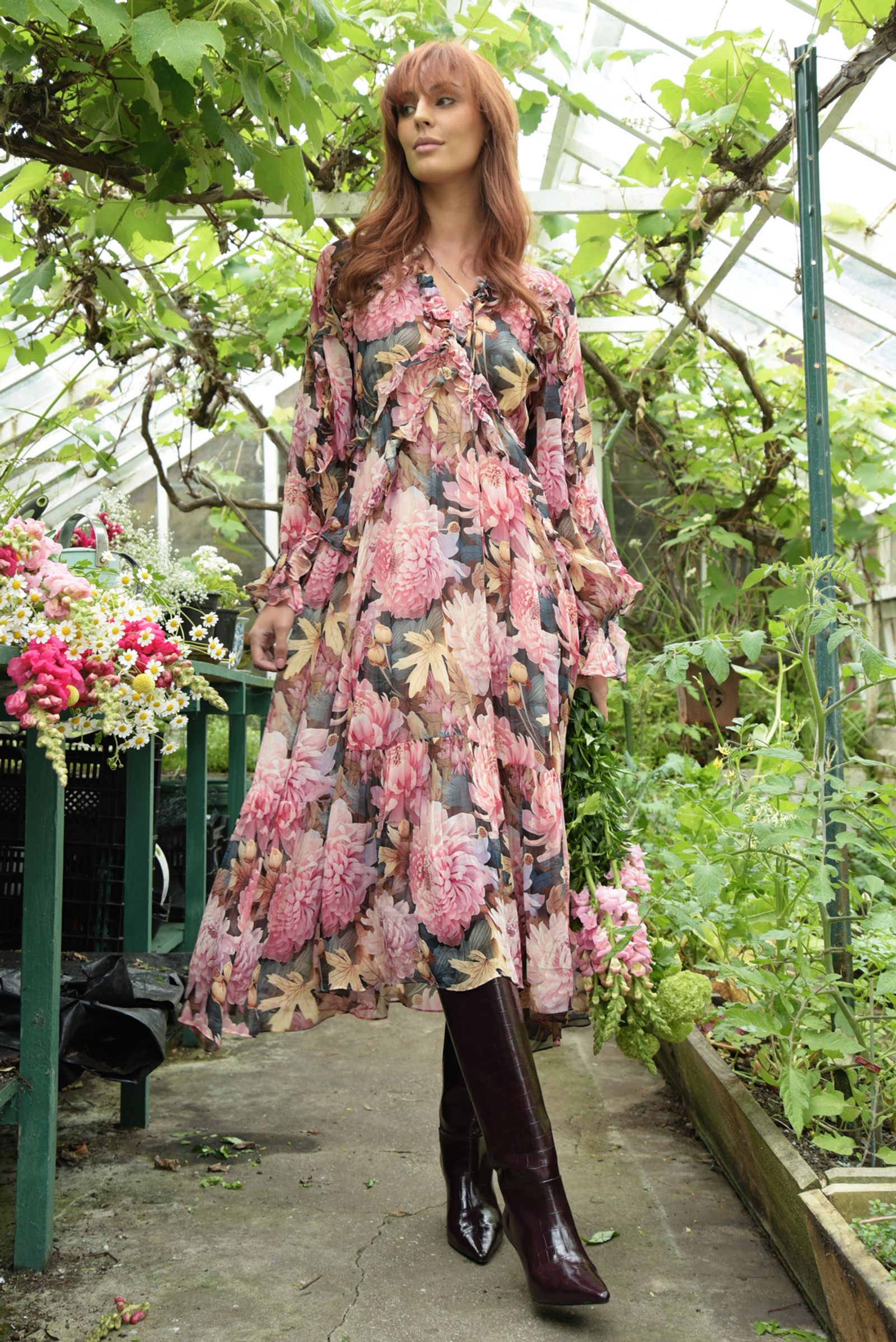 FRILL AT EASE DRESS