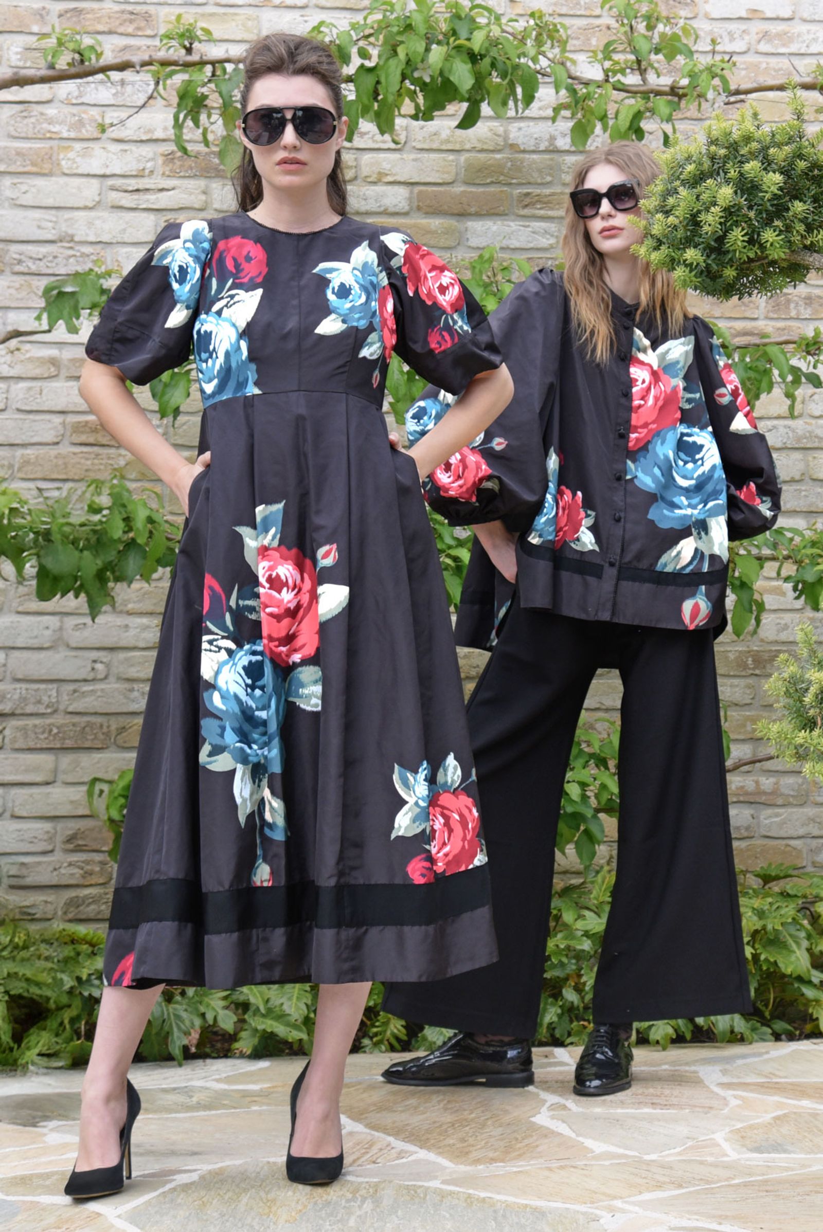 									POP ROSE THE WEASEL DRESS
								, 			CORPORATE ROMANCE TOP
								, 			WALK AND TALK TROUSER
			