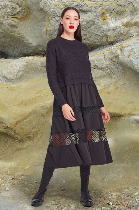 SWEATER TOGETHER DRESS