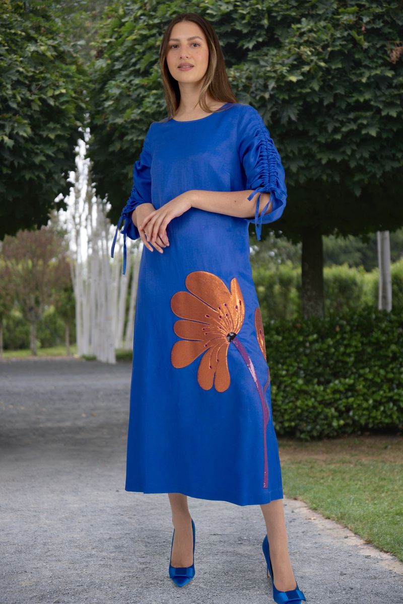 EMBELLISHING ACT DRESS