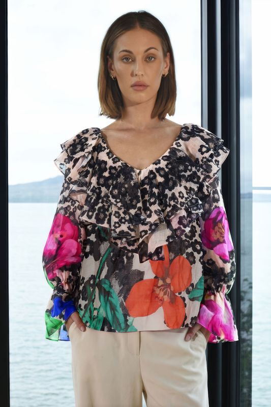 									FRILL ON MY MIND BLOUSE
			