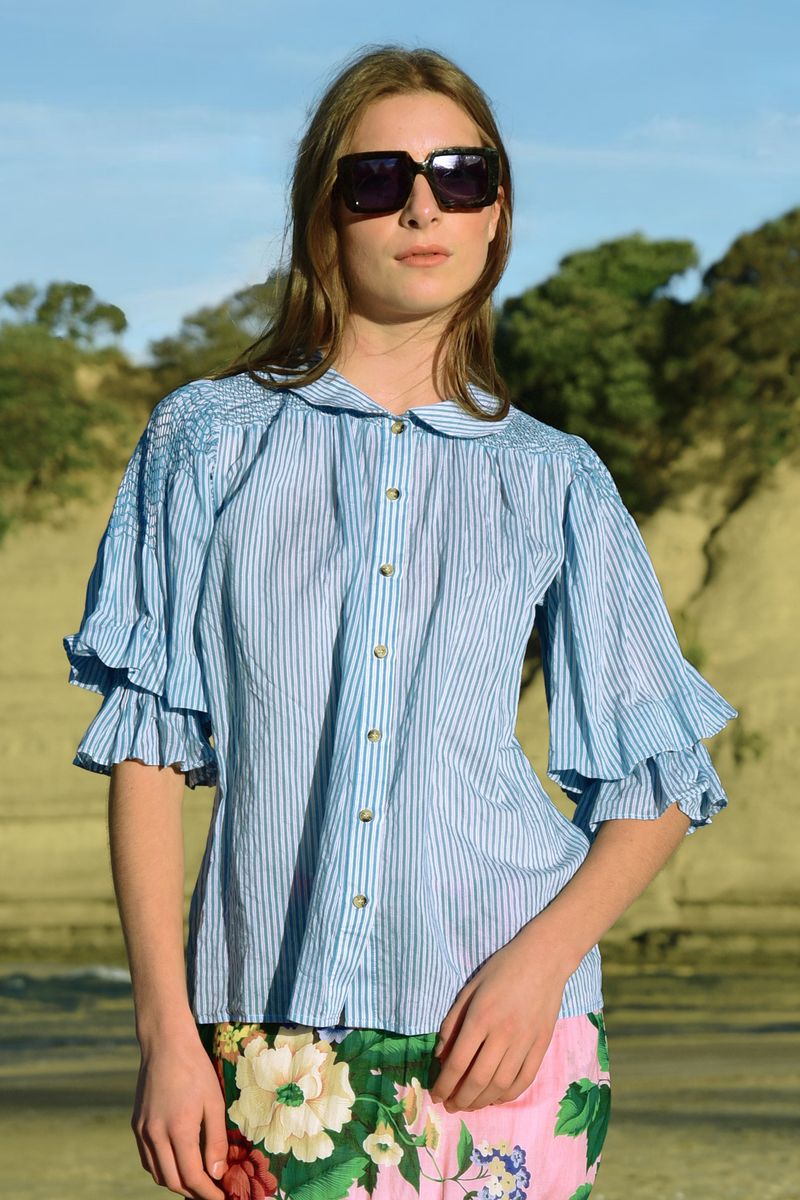 SMOCK EXCHANGE BLOUSE