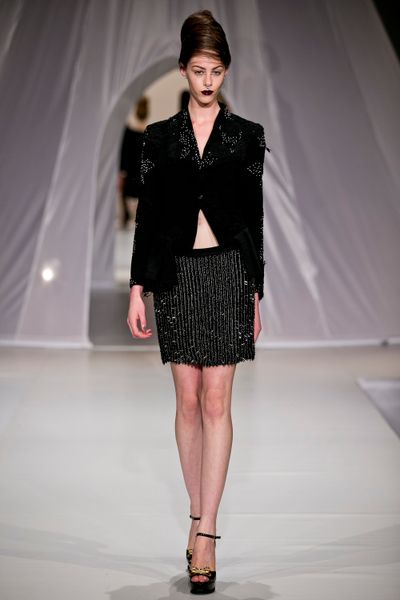 Belvedere 'Sleevie Wonder' jacket
								, 			Shooting Star 'Bead Me Astray' skirt