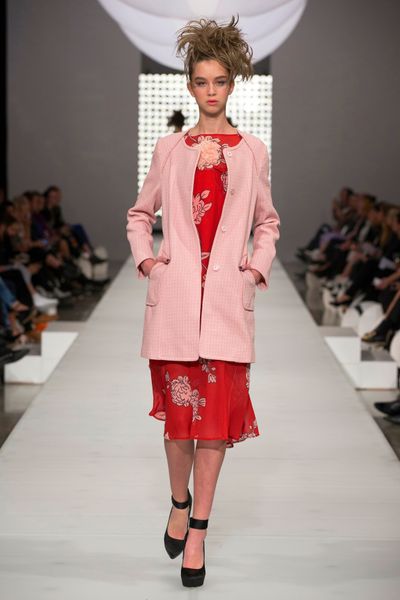 PINKY PROMISES 'STAR RAZER' COAT
								, 			DRESS - SHOWPIECE ONLY