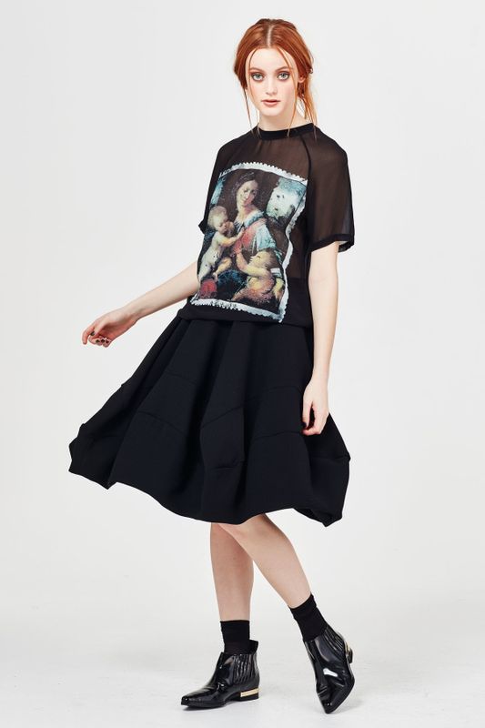 MOTHER'S LOVE 'BLESS THE CHILD' TOP
								, 			RAIN CHECK 'BUBBLE AND SQUEAK' SKIRT