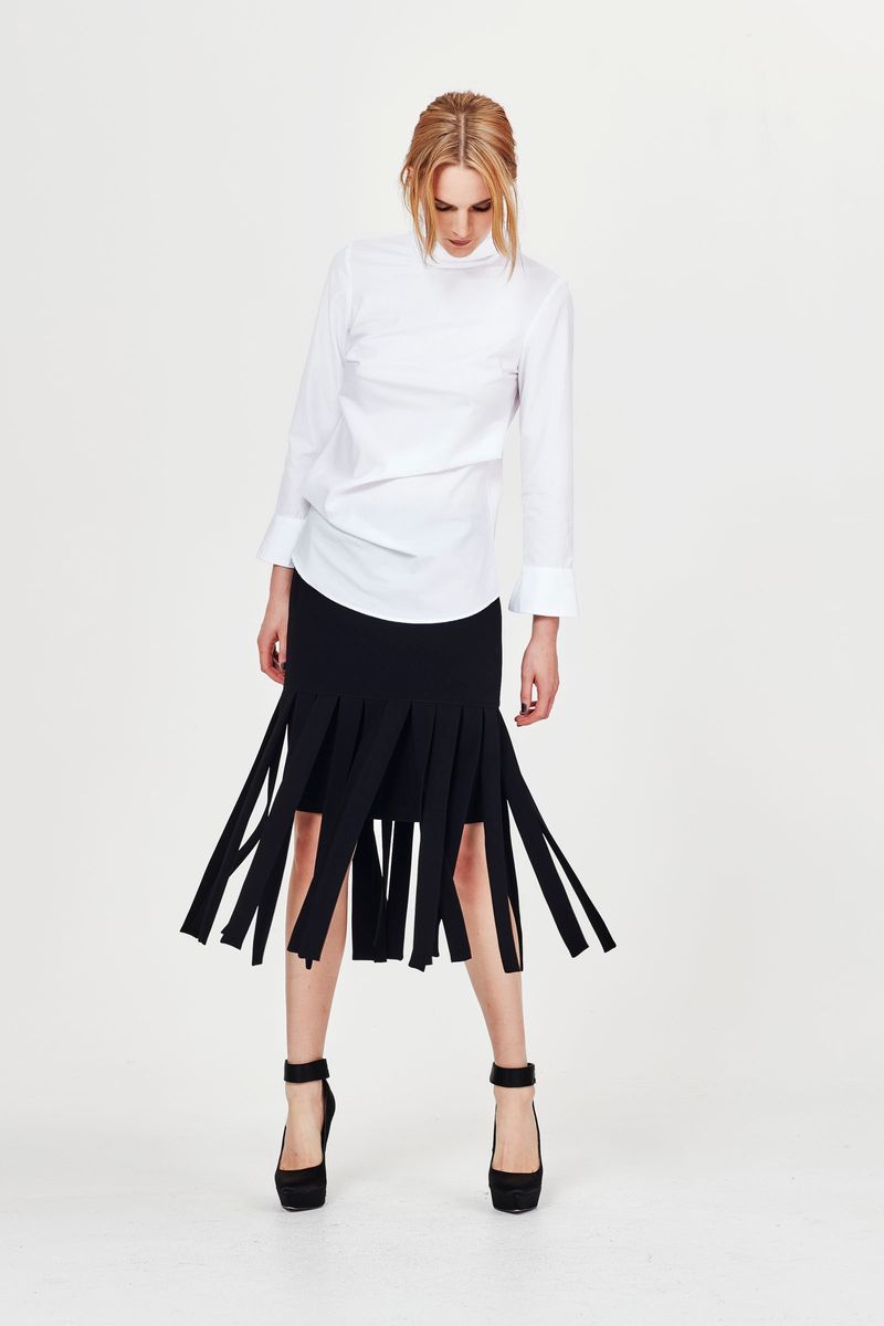 COTTON GIN 'FORGIVEN, NOT FOR-COTTON' TOP
								, 			NIGHTCALL 'BEST FRONDS FOREVER' SKIRT