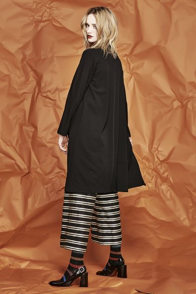 CLOAK CLOAK CHANEL JACKET
								, 			ALL OF CUFF PANTS