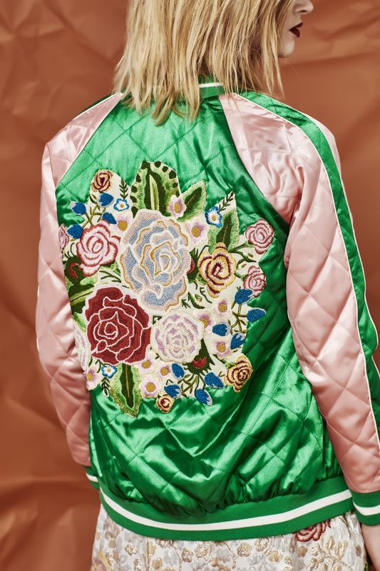 QUILTY PLEASURE JACKET
								, 			ALL IN THE TAPESTRY COAT