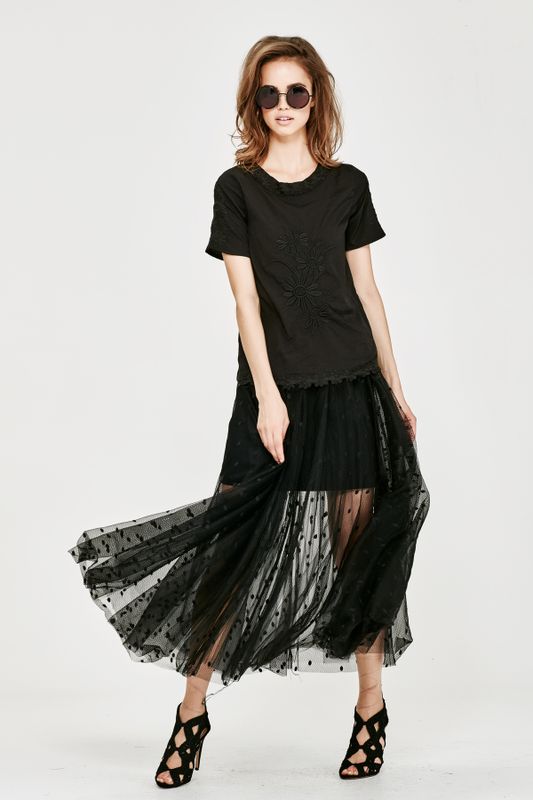 'Stitch In Time' Top
								, 			'Flirt With The Skirt' Skirt