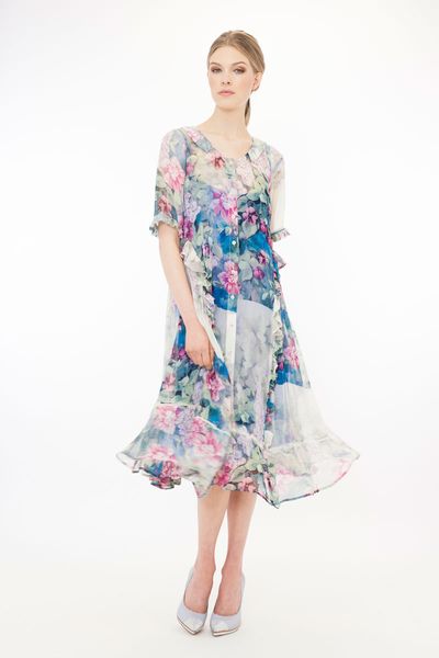 Floral Wash 'Painted Lady' dress