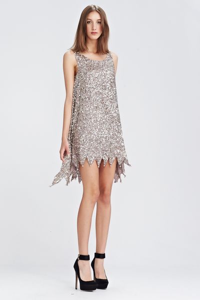 GLITTERBUG 'DAZZLE BRUSH' DRESS
