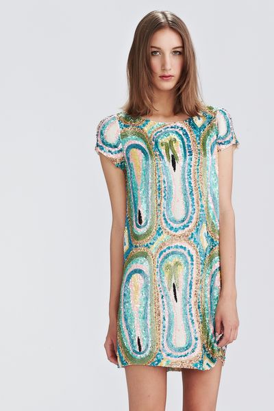 CLUB NOUVEAU 'RAINBOW BRIGHT' DRESS