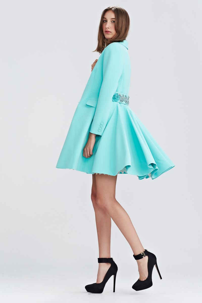 SPRINGTIDE 'FLARE RIBS' COAT