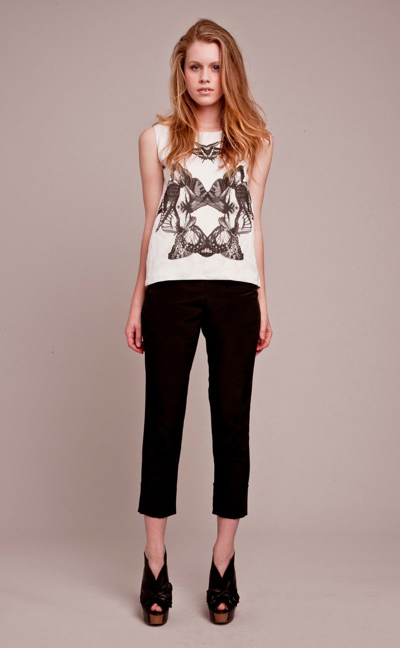 Monarchy 'Wingo Star' top
								, 			Palazzo 'Short Comings' pant