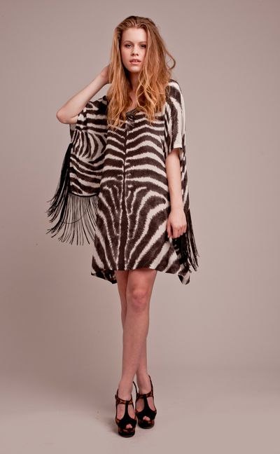 Zebra Crossing 'Crack-A-Lackin' dress