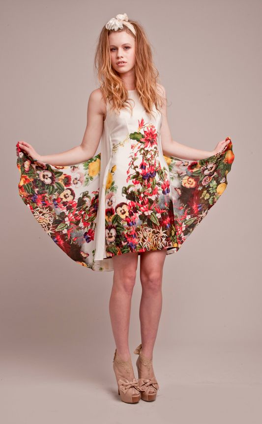Fuchsia 'Spring Fever' dress