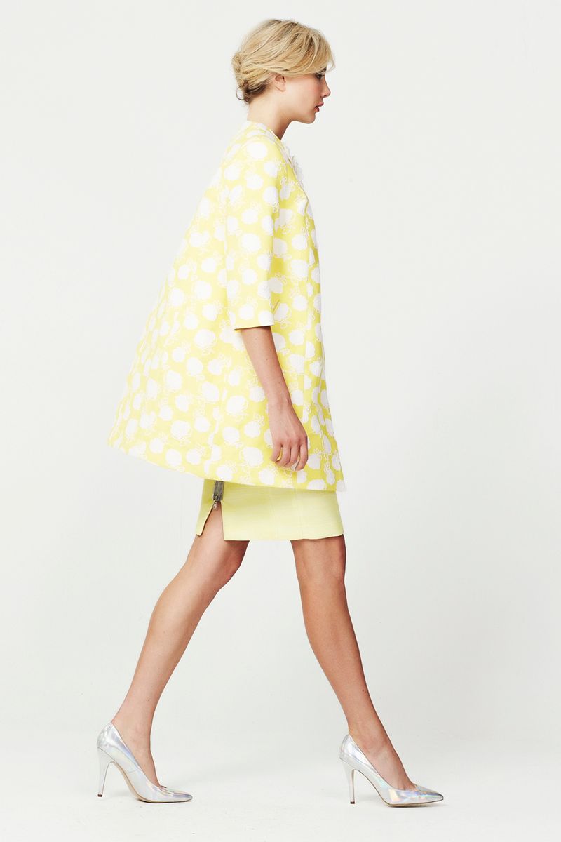 PRIMROSE HILL 'JOLLY GOOD YELLOW' COAT
								, 			LEMONADE STALL 'SHE'S SEW LOVELY' DRESS