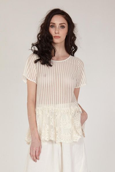 LAUREL 'BORDER CONTROL' TOP