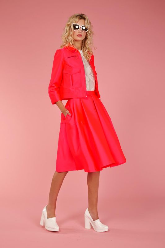 WATERLOO SUNSET 'ZIPPY HENDREN' JACKET
								, 			WATERLOO SUNSET 'PLEAT FANNY ADAMS' SKIRT