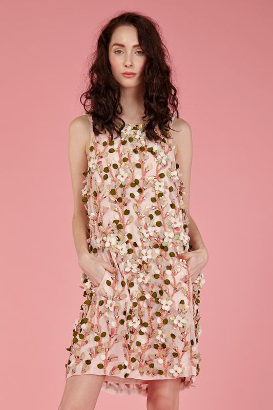 WORDS & BEADS 'VINE AND DANDY' DRESS