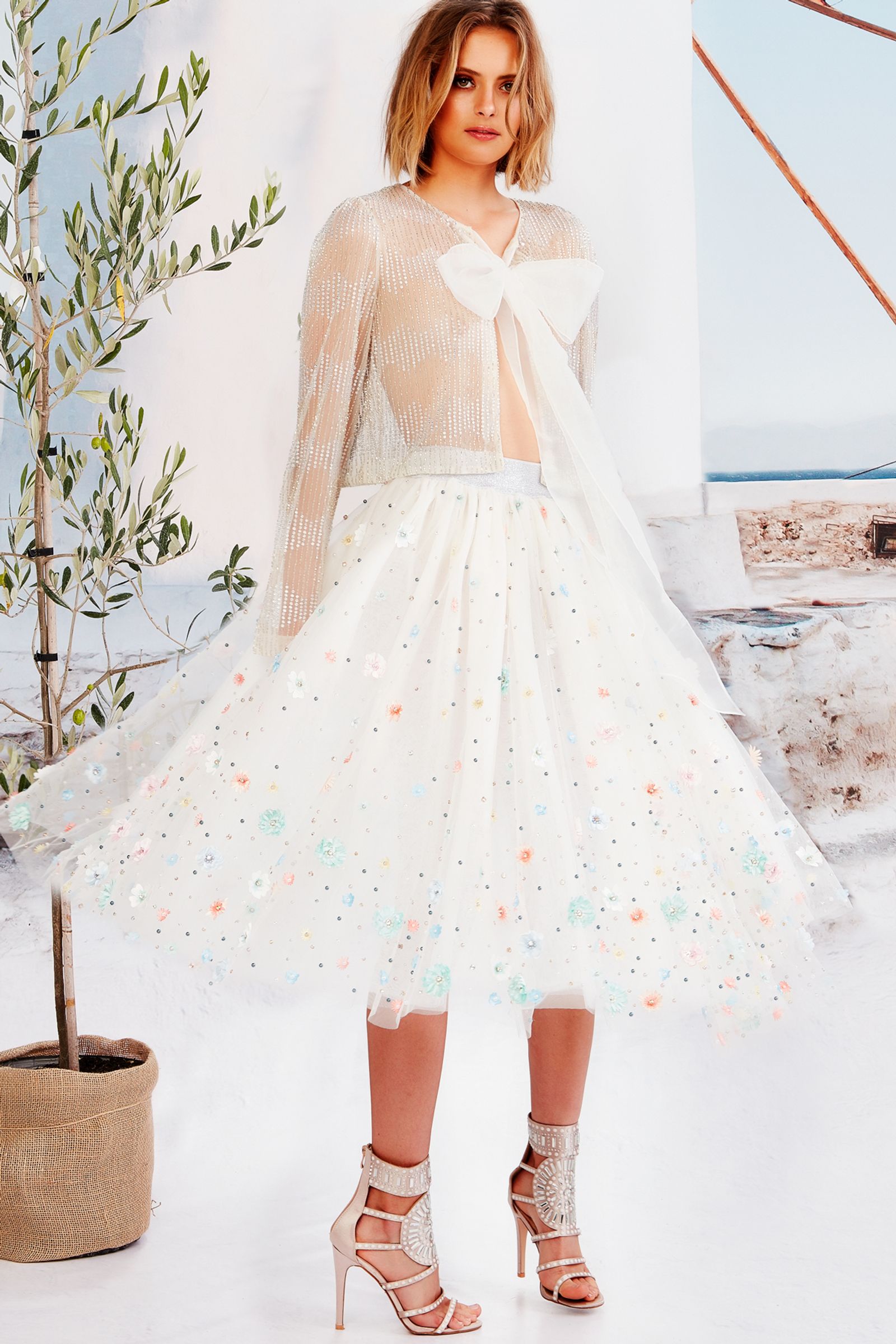 LOVE YOU SO JACKET
								, 			A SPRINKLE IN TIME SKIRT