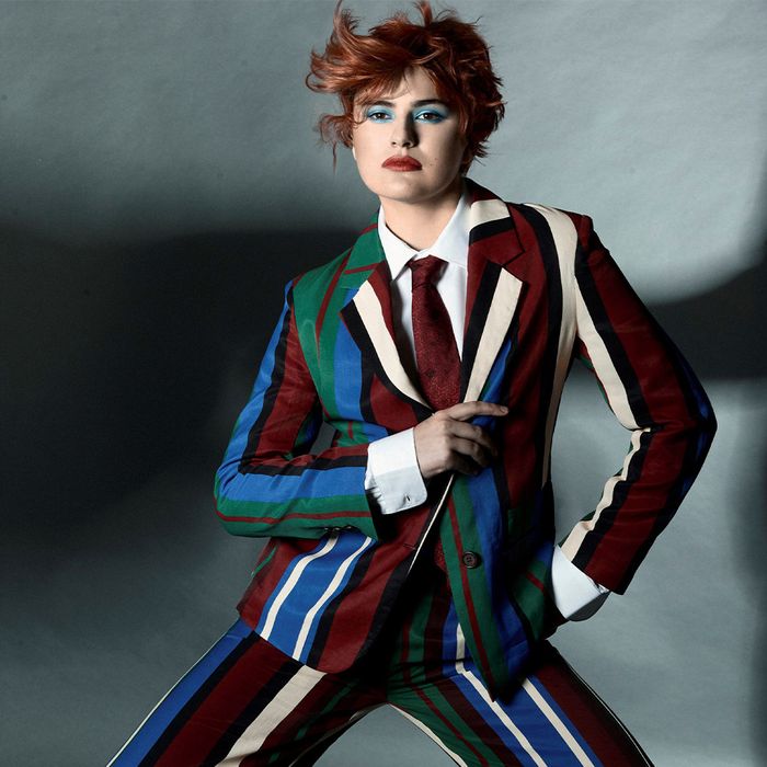 Stylist - Sopheak Seng, Photographer - Jock Robson — Aug 2026, Cooper — Stripe Lines Blazer