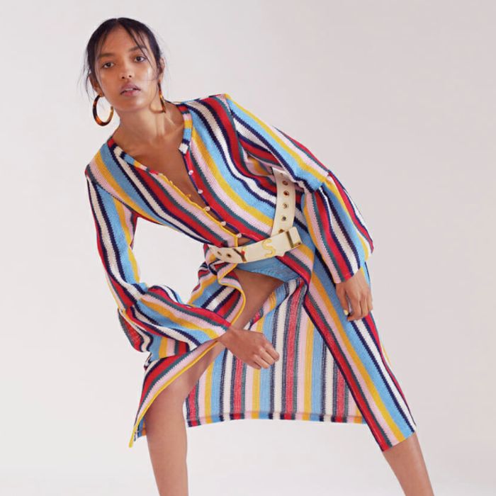Man Repeller - 'Tis The Season For Getting Dressed Up and Staying In — Dec 2018, COOP — One Split Wonder Dress