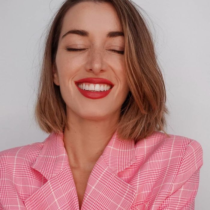 Carmen Hamilton Instagram — Jun 2019, Cooper — Power Suit coat